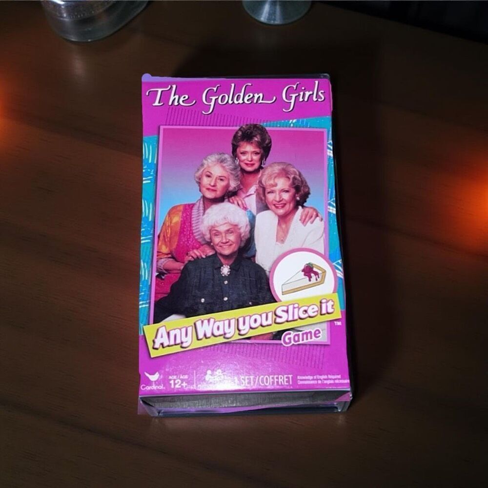 NEW Cardinal Games The Golden Girls “Any Way You Slice It” Game Complete